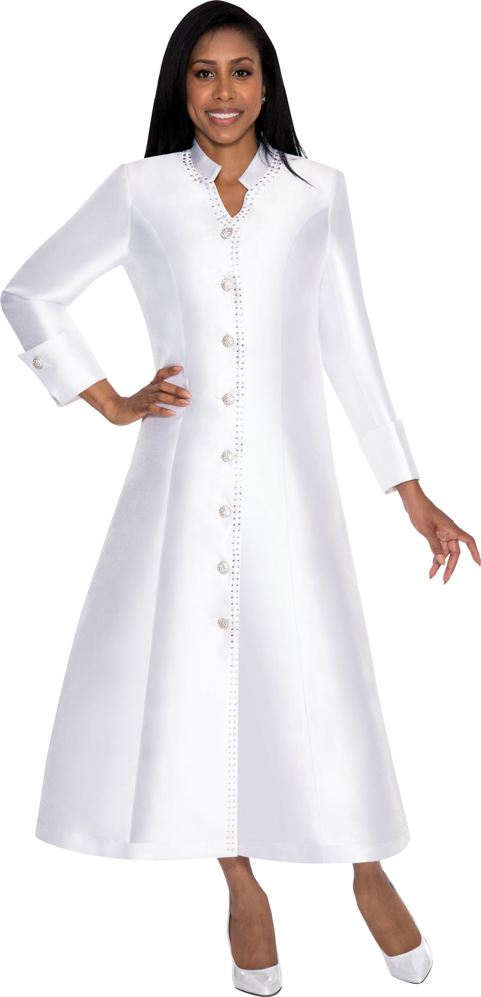 White long hotsell church dress