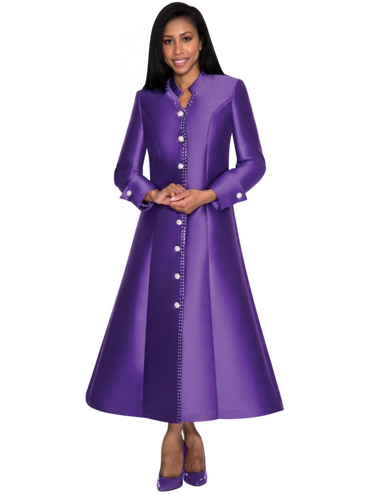 Purple best sale church dress