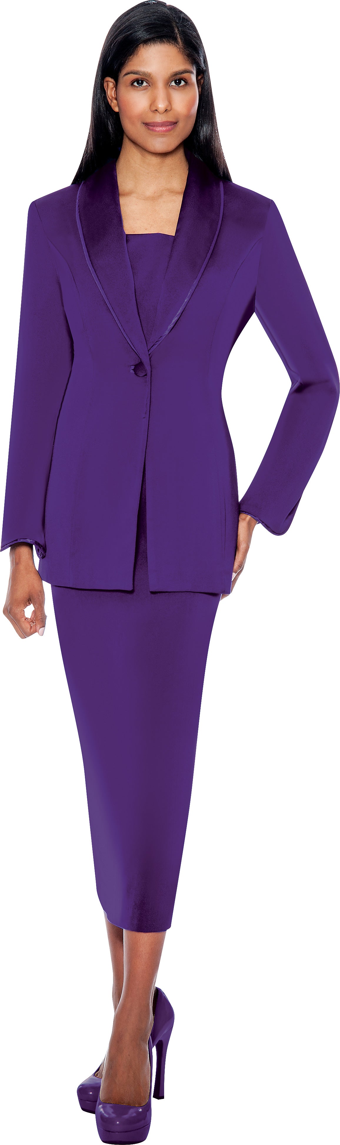 Purple Women s Church Suits