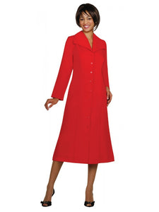 G11573 Red Usher Dress, Church, Choir, Group Uniform