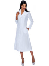 G11573 White Usher Dress, Church, Choir, Group Uniform