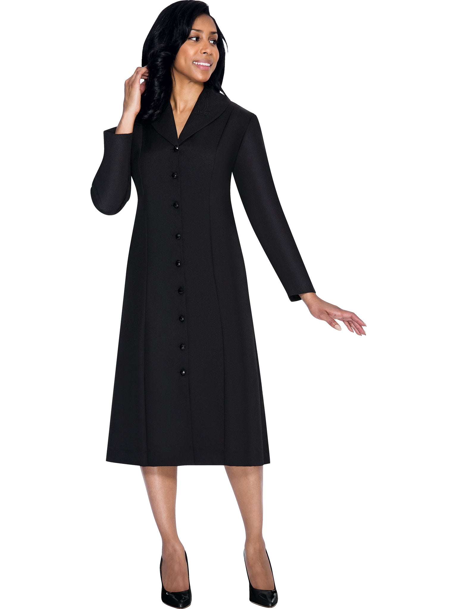 Usher Dress - G11674 Women's Black / 22W Usher Dress - G11674 Women's Black / 22W
