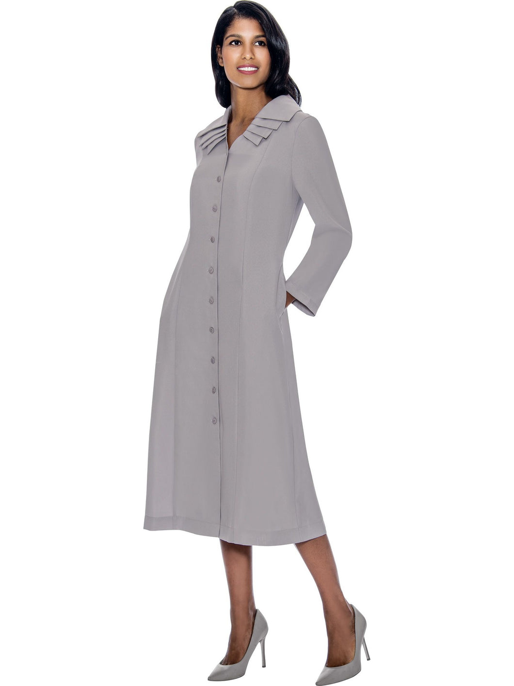 G11721 Silver/Grey Usher Dress, Church, Choir, Group Uniform