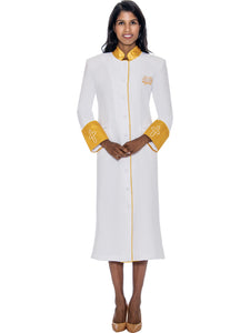 White Church Robe for Clergy, Pastors, Priests, Choir, Groups