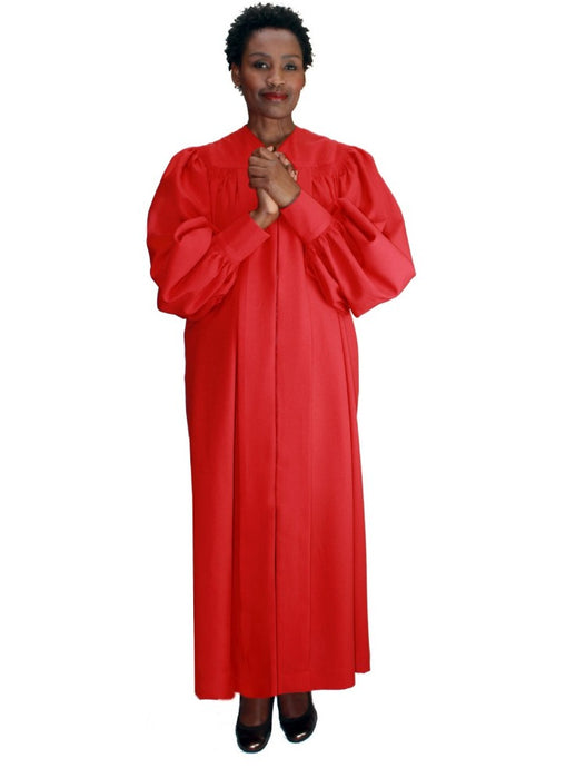 Red Unisex Robe for Church, Choir, Clergy, Pastors, Priests, Groups